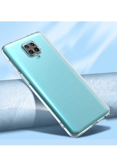 Xiaomi Redmi Note 9 Pro Uyumlu Şeffaf Kılıf Ultra Koruma Hassas İnce Tasarım -kamera Korumalı Beyaz