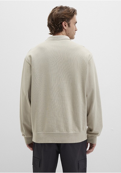 Mavi - Bej Polo Sweatshirt 0s10323-70146 Bej