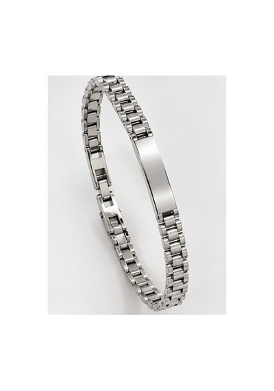 Çelik Zincir Model Bileklik Gri - 920022853 Gri