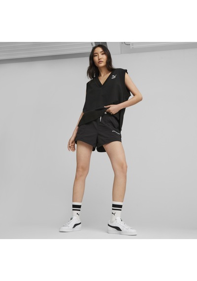 Puma Puma Team Shorts Siyah Kadın Şort
