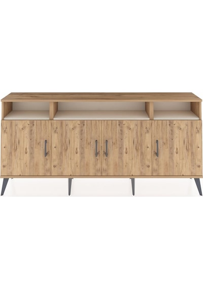 Arges Konsol 6 Raflı 4 Kapaklı 176x30x83 Çam-çam/aytaşı Çam/aytaşı Arges Konsol 6 Raflı 4 Kapaklı 176x30x83 Çam-çam/aytaşı Çam/aytaşı