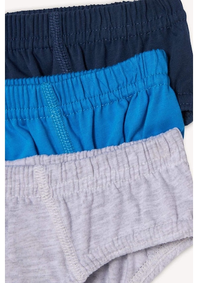 Defacto Penye 3lü Slip Külot Erkek Çocuk G8560a826spbe513 Mavi-be513
