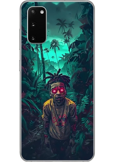 Samsung Galaxy S20 Uyumlu Şeffaf Kılıf Aesthetic 7 Tasarımlı