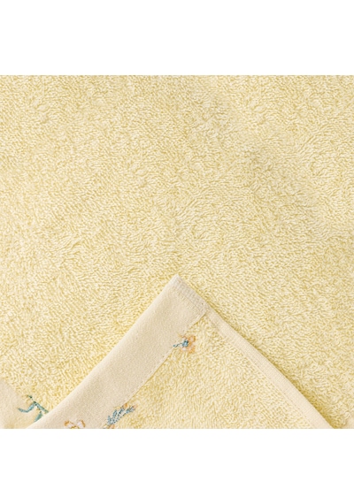 Soft Rido Yüz Havlusu - Sarı - 50x90 Cm Çok Renkli