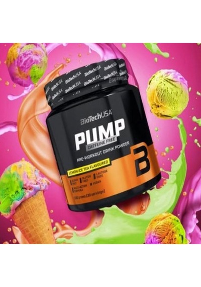 Bıotech Usa Pump Preworkout Caffeine Stim Free 330 G