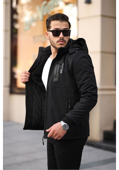 Mero Life Outdoor Kapüşonlu Su Ve Rüzgar Geçirmez Kapitone Içi Kürklü Elyaf Dolgulu Şişme Siyah Softshell Mont Siyah Mero Life Outdoor Kapüşonlu Su Ve Rüzgar Geçirmez Kapitone Içi Kürklü Elyaf Dolgulu Şişme Siyah Softshell Mont Siyah