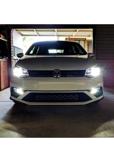 Megamarket06 Vw Polo 6r 6c Led Xenon Uzun Far Ampulü Şimşek Etkili H7 Zero Uyumlu