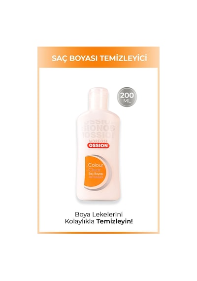 Ossion Saç Boyası Temizleyicisi 200 Ml Beyaz