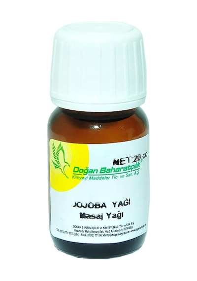 Doğan Baharatçılık Jojoba Yağı 20 CC Doğal Saf Saç Bakım Yağı