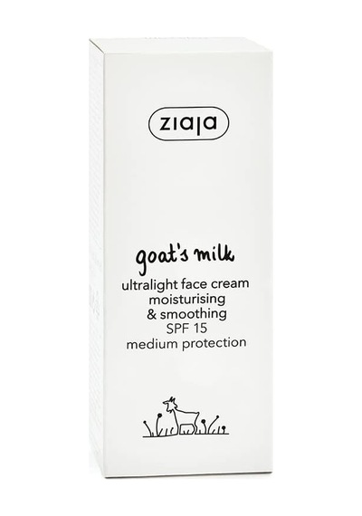 Keçi Sütü Ultralight Hızlı Emilen Nemlendirici Ve Rahatlatıcı Yüz Kremi Spf 15, Keçi Sütü Ultralighting Serisi, 50 Ml