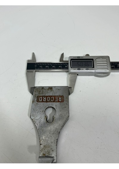 Record İngiliz Antika Ahşap El Rendesi Bıçağı 001