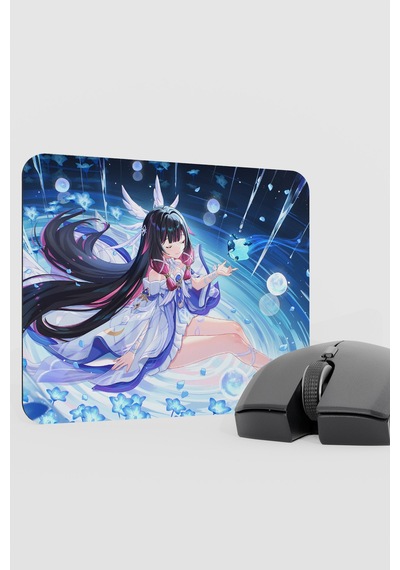 Columbina Damselette Genshin Impact Anime Oyuncu V3 - 22x18 Gaming Mouse Pad Fare Altlığı