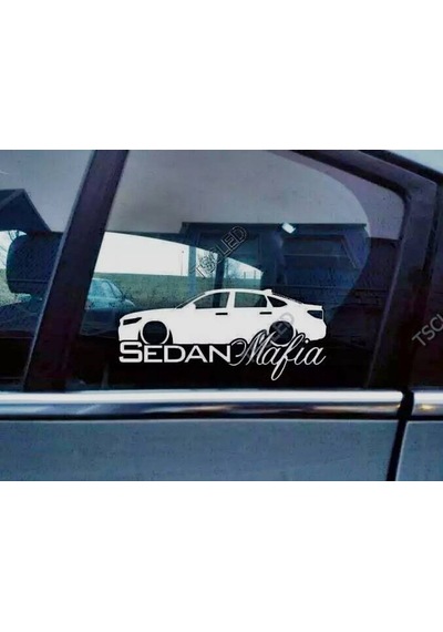 Accord 10th Gen Kelebek Cam Araba Oto Sticker 19 Cm 2 Adet