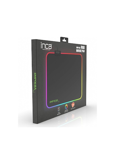 Imp-024 Empousa Rgb 7 Led Medıum Mousepad 320x270x3mm