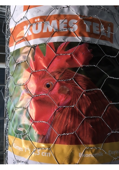 Kümes Teli Bahçe Çit Teli 100 Cm