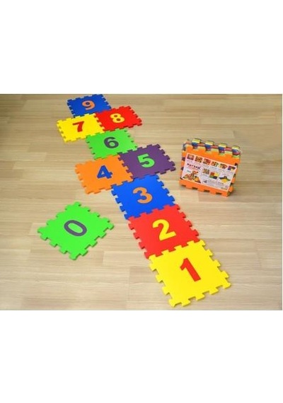 33X33Cm 7Mm Eva Puzzle Rakamlar Sek Sek Oyunu