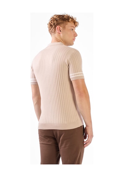 Dufy Fitilli Polo Triko Tshirt A.bej