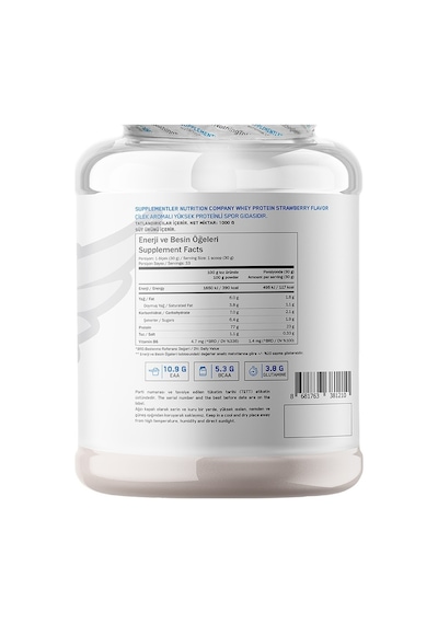 Supplementler Whey Protein 1000 Gr Çilek