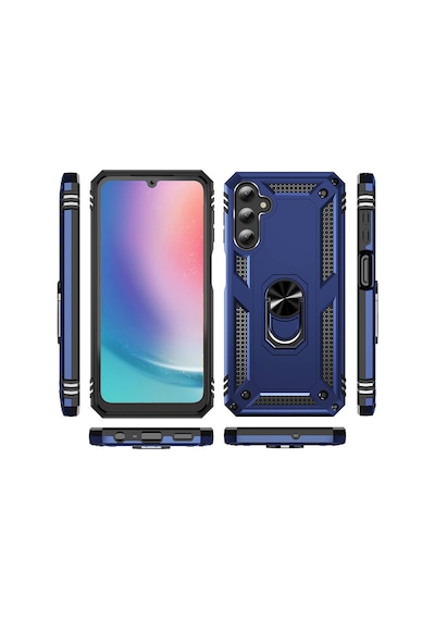 Zore Galaxy Uyumlu A25 Kılıf Vega Kapak - Mavi Mavi