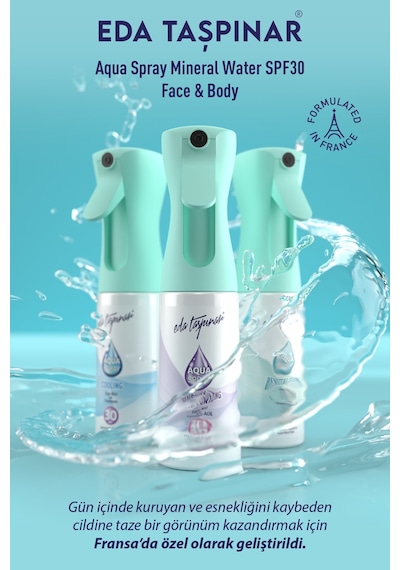 Eda Taşpınar Canlandırıcı Etkili Yüz Spreyi SPF30 200 ML
