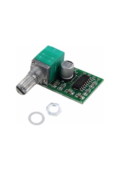 Ses Kontrol Potlu PAM8403 5V Mini Ses Yükseltici Class D 2x3w Amfi Kartı