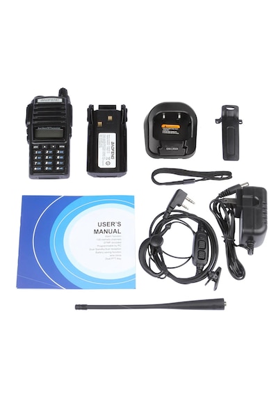 Baofeng Uv-82 5w Çift Bantlı, Lcd Ekran, Led El Feneri, Programlanabilir, Arama Kurtarma/güvenlik/haberleşme El Telsizi