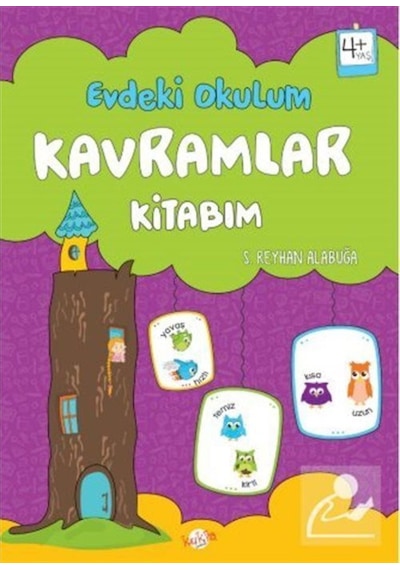 Kavramlar Kitabım - Evdeki Okulum 4+Yaş - S. Reyhan Alabuğa - Kukla