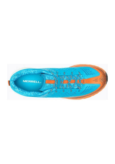 Merrell Agility Peak 5 Trail Erkek Koşu Ayakkabısı - Turkuaz - Turuncu J067755 Turkuaz - Turuncu