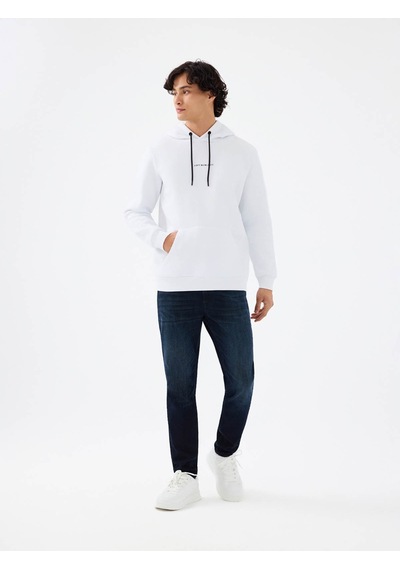 Loft Regular Fit Beyaz Erkek Sweatshirt Lf2034269 Beyaz