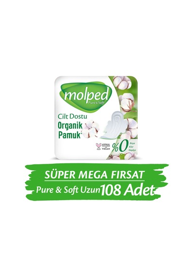 Pure&soft Uzun Süper Mega 108 Adet