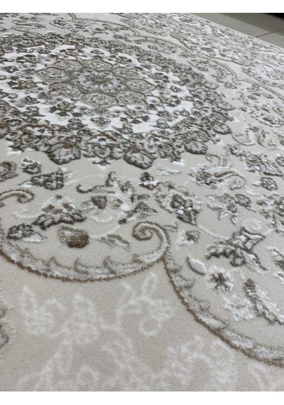 Liparis Halı Avangarde Serisi 5483 Kemik Akrilik Salon Oturma Yatak Odası Halısı