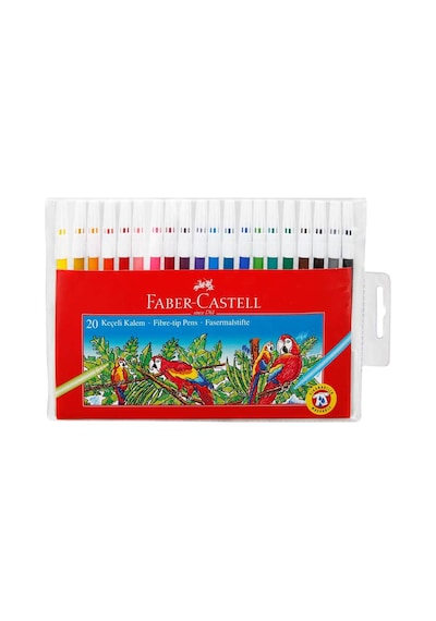 Faber Castell Keçeli Kalem 20li - 2 Paket