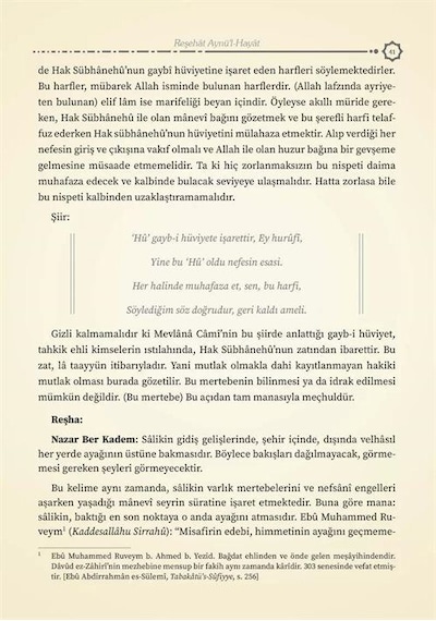 Reşehat Tercümesi Allah Dostlarından Mankıbeler / Mevlana Al...