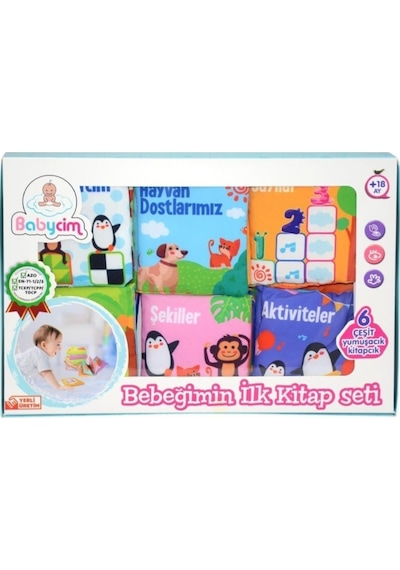 Birlik Toys Lh0812 Babycim Bebeğimin Ilk Kitapçık Seti