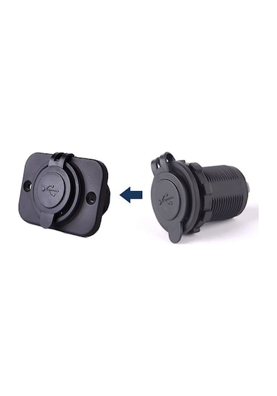 Çift Usb Araç Şarj Soketi 2.1A/1A - 12 V