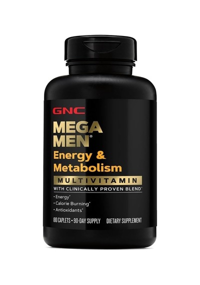 Gnc Mega Men Energy & Metabolism Multivitamin 180 Tablet