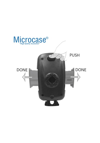 Microcase 360 Derece Döner Araçiçi Vantuzlu Telefon Tutucu AL3053