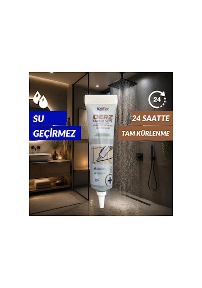 Hazır Derz Dolgu Tüpü Gri 250 Gr Hızlı Kuruyan Derz Tamir Ve Yenileme Tüpü