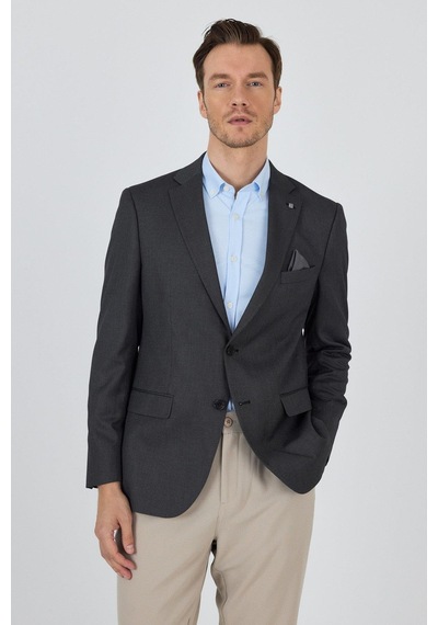 İmza Siyah Mono Yaka Armürlü Tam Astar Esnek 6 Drop Comfort Fit Classic Ceket 1002250153 Siyah İmza Siyah Mono Yaka Armürlü Tam Astar Esnek 6 Drop Comfort Fit Classic Ceket 1002250153 Siyah