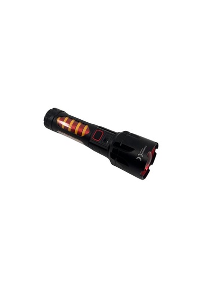 Powerdex Pd-8800 El Feneri 2000 Lümen Yağmura Dayanıklı Alüminyum Gövde İle Yüksek Performans Siyah