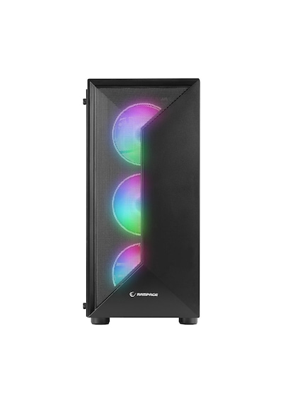 Rampage Trıangle 4x120mm Rgb Fanlı Midt Atx Gaming Oyuncu Kasası