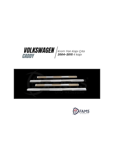 Vw Caddy Krom Yan Kapı Çıtası 4 Kapı 2004-2015 P.çelik