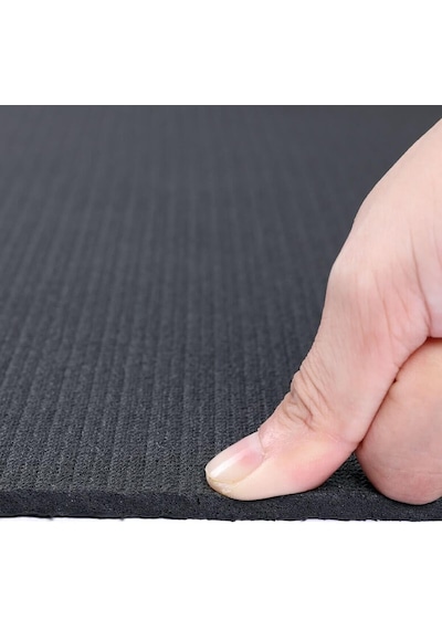 Buffer Pilates Yoga Matı 7 Mm Ve Atlama İpi Pilates Egzersiz Seti Evde Spor Seti, Tek Ebat, Dop9713860ffer, Siyah Genel