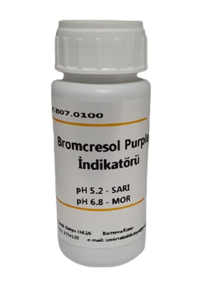 Bromcresol Purple Indikatörü -100 Ml