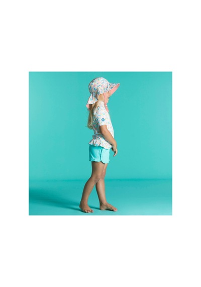 Decathlon - Uv Korumalı Şapka Bebek Uv Korumalı Şapka Çift Taraflı Pembe