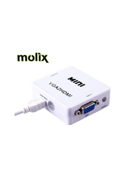 Molix Vga To Hdmi Çevirici Dönüştürücü Adaptör (500006943)