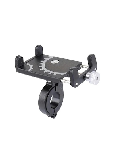 Coofbe Kr01 Pro Alüminyum Vida Sıkıştırmalı Sıkı Tutuş Titremez Motosiklet Bisiklet Telefon Tutucu