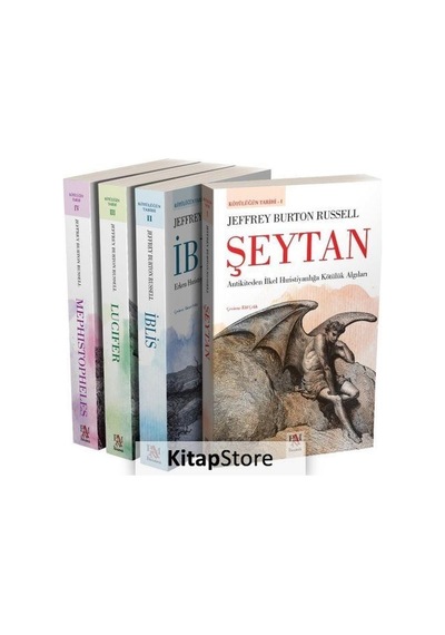 Kitapstore Kötülüğün Tarihi Seti (4 Kitap) / Jeffrey Burton Russell