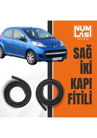 Peugeot 107 Sağ Ön Ve Arka Kapı Fitili-a Kalite-numlas-nm3729
