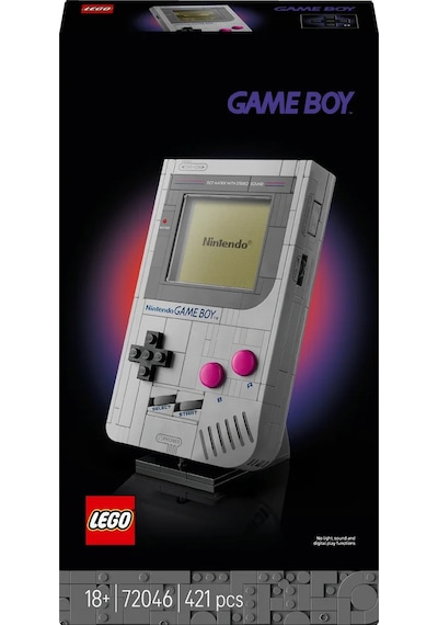 LEGO® Game Boy™ 72046 - Yetişkin Nintendo® Hayranları için Yaratıcı Model Yapım Seti (421 Parça)
